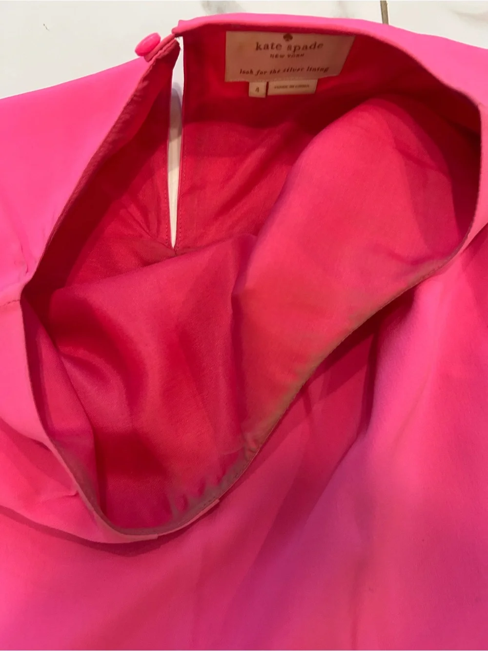 KSNY Pink and Tweed Evelyn Dress February 2013 Dress Size 4